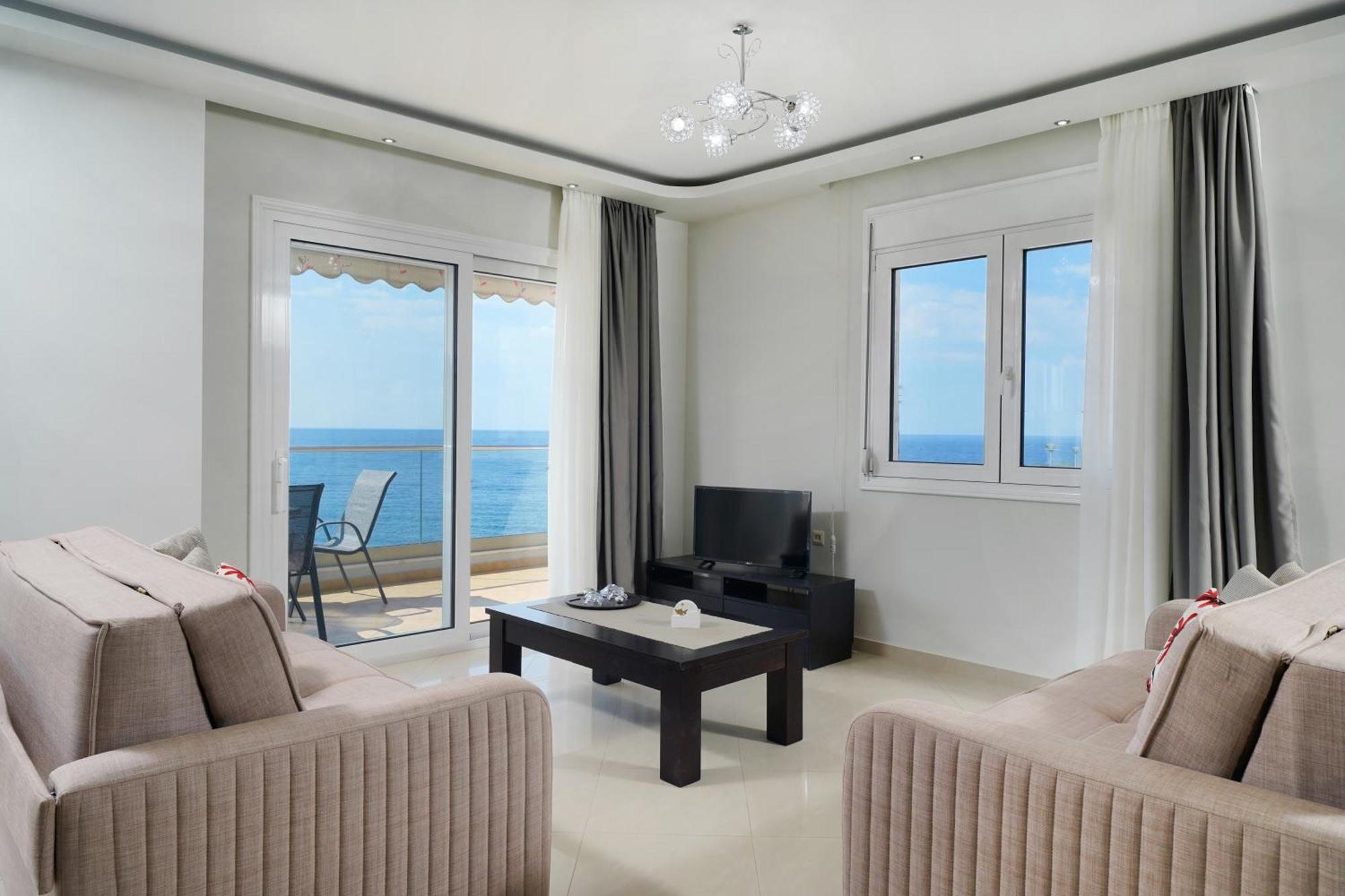 Tarsa'S House By The Sea Apartment Skála Marión Bagian luar foto